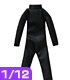 PIC020【1/12サイズドール用】1/12 ヒロインベース レザー AZONE/ピコニーモコスチューム/PIC020【1/12サイズドール用】1/12 ヒロインベース レザー