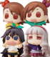 PVC塗装済みアクセサリー キャラクターチャームコレクション ぷちます! こあみ・こまみ・ちびき・たかにゃセット THE IDOLM@STER/THE IDOLM@STER/PVC塗装済みアクセサリー キャラクターチャームコレクション ぷちます! こあみ・こまみ・ちびき・たかにゃセット