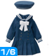 AZONE/Pureneemo Original Costume/ALB128【1/6サイズドール用】PNXSギムナジウムセーラーワンピセット