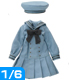 AZONE/Pureneemo Original Costume/ALB128【1/6サイズドール用】PNXSギムナジウムセーラーワンピセット