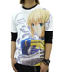 Fate/ZeroセイバーフルグラフィックTシャツ