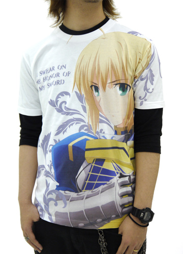Fate/ZeroセイバーフルグラフィックTシャツ [Fate/Zero] | 二次元