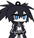 ブラック★ロックシューター BRS ラバーストラップ ブラック★ロックシューター/ブラック★ロックシューター/ブラック★ロックシューター BRS ラバーストラップ