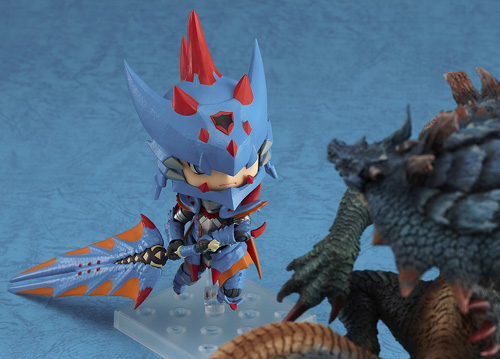 ABS＆PVC塗装済み可動フィギュア ねんどろいど ハンター♂剣士