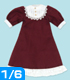 ALB135【1/6サイズドール用】PNXSカロリーナワンピース AZONE/Pureneemo Original Costume/ALB135【1/6サイズドール用】PNXSカロリーナワンピース