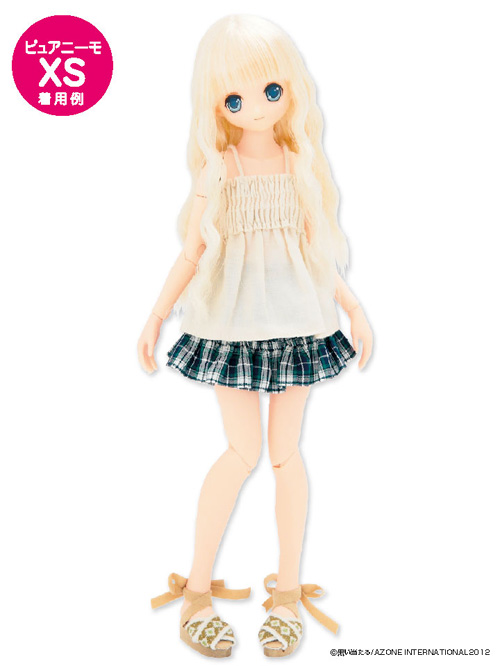 ALB133【1/6サイズドール用】PNXSフリルティアードスカート