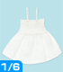ALB132【1/6サイズドール用】PNXSくしゅくしゅシャーリングキャミソール AZONE/Pureneemo Original Costume/ALB132【1/6サイズドール用】PNXSくしゅくしゅシャーリングキャミソール