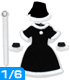 PNM083【1/6サイズドール用】PNMサンタセット2012 AZONE/Pureneemo Original Costume/PNM083【1/6サイズドール用】PNMサンタセット2012