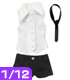 PIC029【1/12サイズドール用】ボーイッシュガールセット AZONE/ピコニーモコスチューム/PIC029【1/12サイズドール用】ボーイッシュガールセット