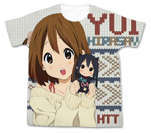 映画「けいおん！」平沢唯フルグラフィックTシャツ [映画「けいおん！」] | キャラクターグッズ販売のジーストア｜GEE!STORE