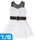 PNM093【1/6サイズドール用】PNM ベルト付きワンピース AZONE/Pureneemo Original Costume/PNM093【1/6サイズドール用】PNM ベルト付きワンピース