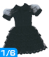 PNM094【1/6サイズドール用】PNM シースルーレースフリルワンピース AZONE/Pureneemo Original Costume/PNM094【1/6サイズドール用】PNM シースルーレースフリルワンピース