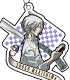 PSYCHO-PASS -サイコパス- アクリルチェッカーキーホルダー槙島 PSYCHO-PASS サイコパス/PSYCHO-PASS サイコパス/PSYCHO-PASS -サイコパス- アクリルチェッカーキーホルダー槙島