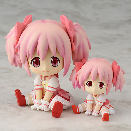 PVC製塗装済みトレーディングフィギュア ぺたん娘みにっ