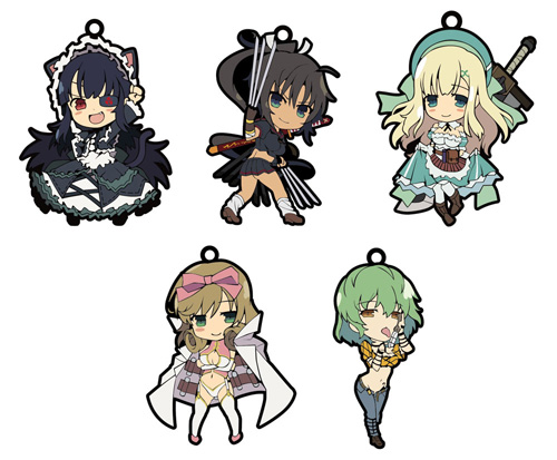 【売り切り御免！】 トイズワークスコレクション 香り付き にいてんごむっ！ 閃乱 ストラップ