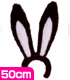 FAR150【50cmドール用】50フワフワうさミミカチューシャ AZONE/50 Collection/FAR150【50cmドール用】50フワフワうさミミカチューシャ