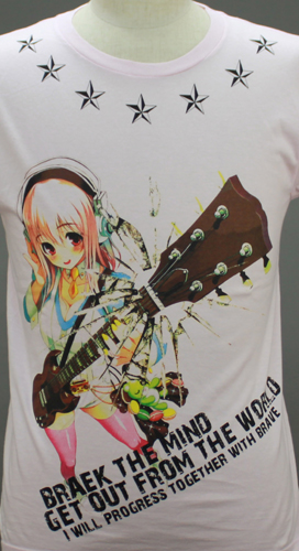 すーぱーそに子 Tシャツ（type GUITAR） [すーぱーそに子
