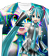 初音ミクフルグラフィックTシャツ mediaMix ver.