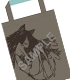 猫物語(黒) トートバッグ 1 ブラック羽川 <物語>シリーズ/猫物語/猫物語(黒) トートバッグ 1 ブラック羽川