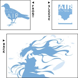 00s 2005 COSPA AIR 劇場版 アニメ ゲーム 映画 Key 観鈴 TVアニメーション AIR 観鈴Tシャツ [AIR] | 二次元キャラクター