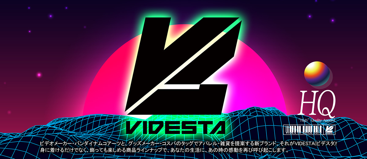 あなたのライフスタイルに あの感動 の彩りを Videsta Cospa Inc
