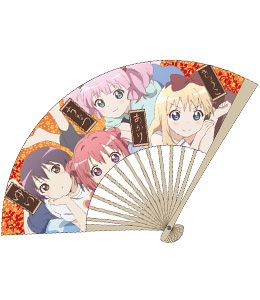 ゆるゆりごらく部扇子