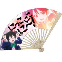 にこにー扇子