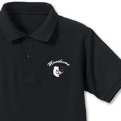モノクマフェイス刺繍ポロシャツ