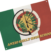 アンツィオ高校フラッグ