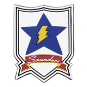 サンダース大学付属高校PVCパッチ