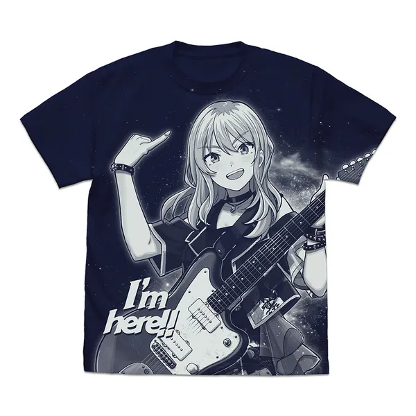 河原木桃香 オールプリントTシャツ