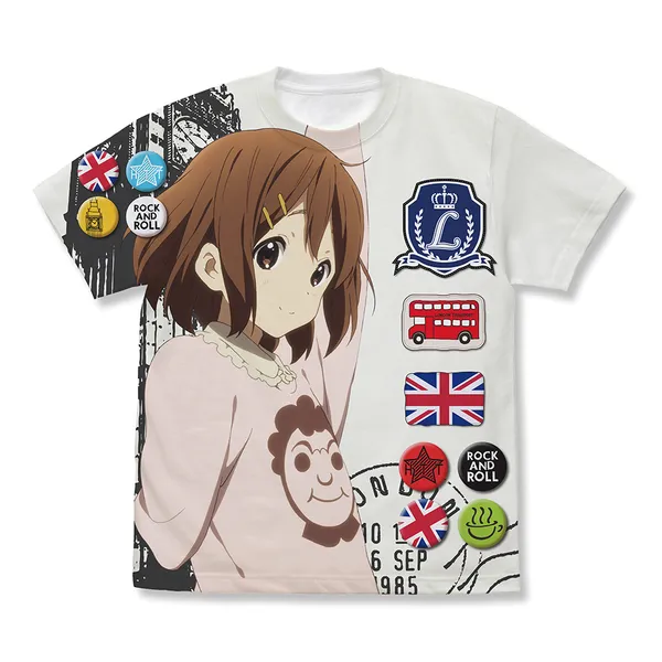 平沢唯 フルグラフィックTシャツ the UK Ver.