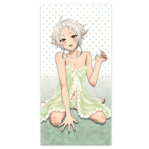 描き下ろし シルフィエット 120cmビッグタオル ベビードールVer.
