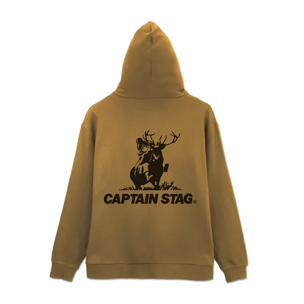 『ゆるキャン△』×キャプテンスタッグ ジップパーカー／COYOTE