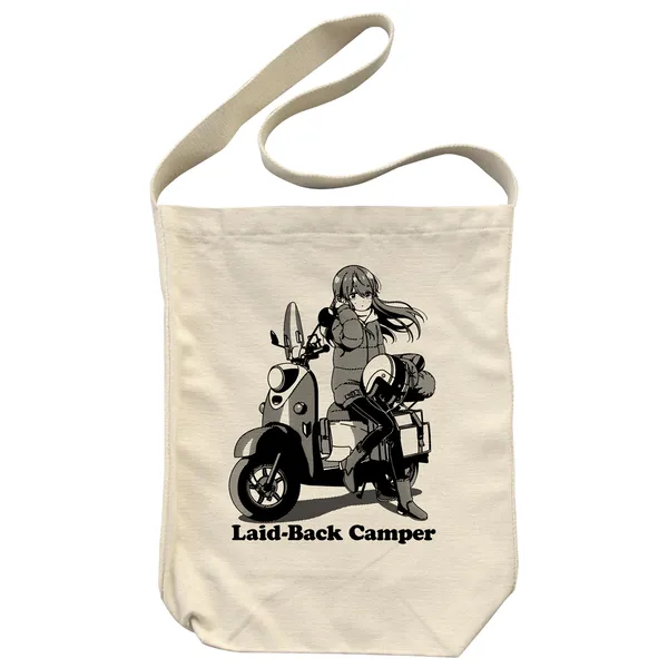 描き下ろし 志摩リン ショルダートート バイクでひといきVer.