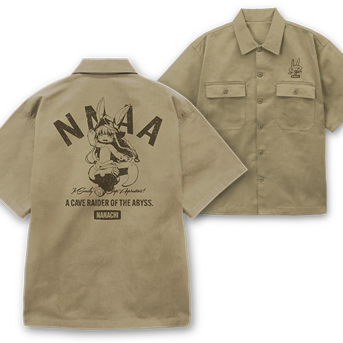 ナナチ ワークシャツ SAND KHAKI