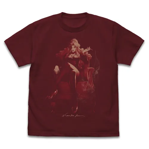 Seated バラライカ Tシャツ／BURGUNDY