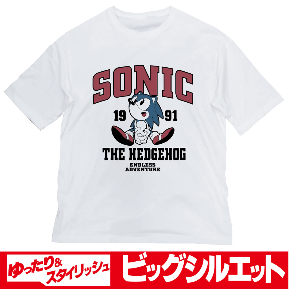 クラシックソニック ビッグシルエットTシャツ