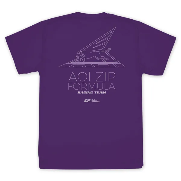 アオイZIPフォーミュラ ドライTシャツ／VIOLET PURPLE