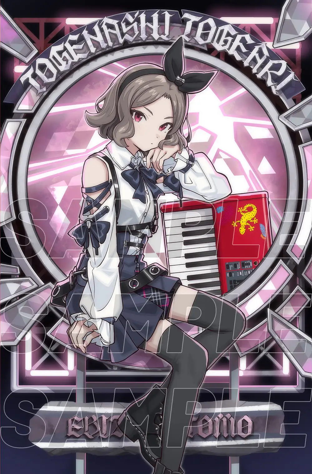 ガールズバンドクライ　運命に賭けたい論理　非売品　ポスター 1 タワレコ トゲナシトゲアリ 5th Single『運命に賭けたい論理』発売記念