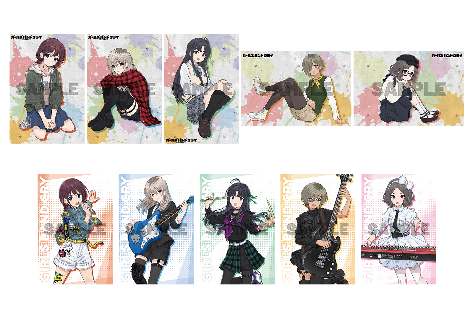 グッズ＆購入特典 - ガールズバンドクライ POP UP SHOP 2026