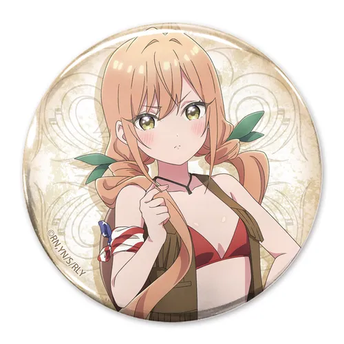 描き下ろし 院田唐音 65mm缶バッジ カウガールVer.