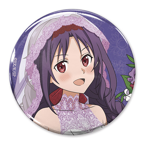 描き下ろし 65mm缶バッジ ウェディングドレスVer.