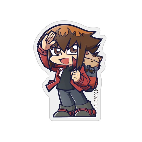 遊城十代 アクリルブロックフィギュア