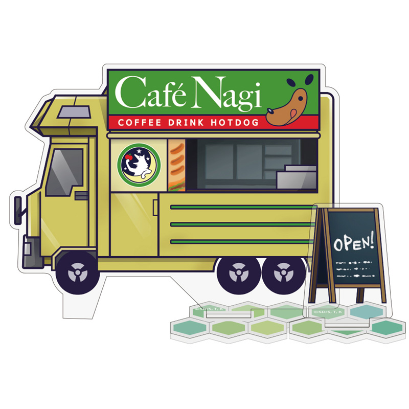 Café Nagiキッチンカー アクリルスタンド